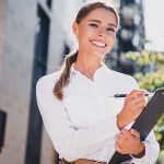 Property Manager inspecting a property